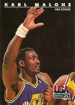 1992 SkyBox USA Karl Malone #47 card image