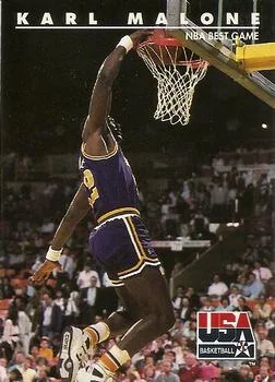 1992 SkyBox USA Karl Malone #49 card image
