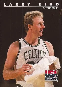 1992 SkyBox USA Larry Bird #14 card image