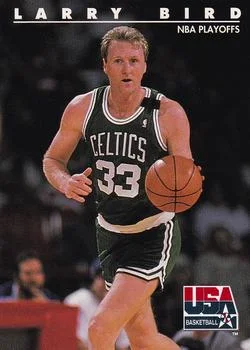 1992 SkyBox USA Larry Bird #15 card image