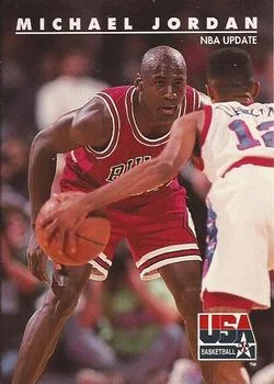 1992 SkyBox USA Michael Jordan #37 card image