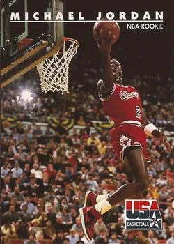 1992 SkyBox USA Michael Jordan #38 card image