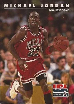 1992 SkyBox USA Michael Jordan #40 card image