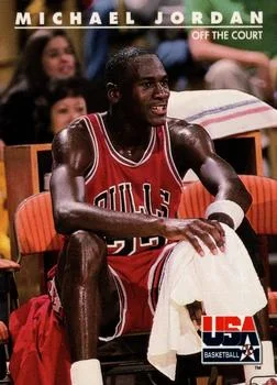 1992 SkyBox USA Michael Jordan #41 card image