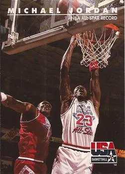 1992 SkyBox USA Michael Jordan #43 card image