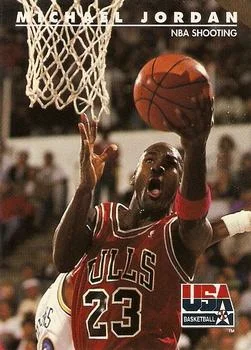 1992 SkyBox USA Michael Jordan #44 card image