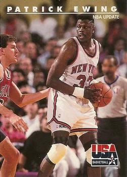 1992 SkyBox USA Patrick Ewing #19 card image
