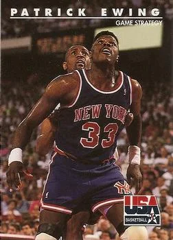1992 SkyBox USA Patrick Ewing #21 card image