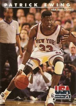 1992 SkyBox USA Patrick Ewing #22 card image