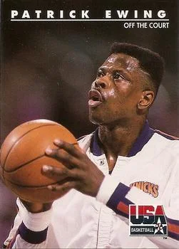 1992 SkyBox USA Patrick Ewing #23 card image