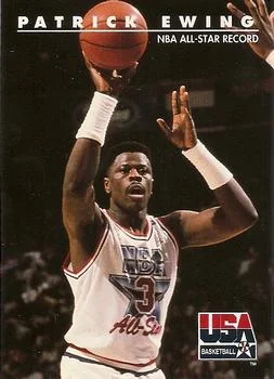 1992 SkyBox USA Patrick Ewing #25 card image