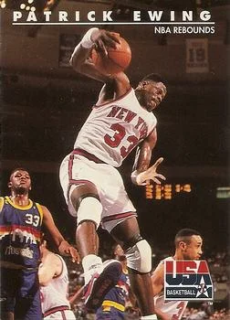 1992 SkyBox USA Patrick Ewing #27 card image