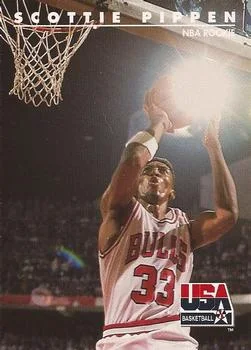 1992 SkyBox USA Scottie Pippen #65 card image