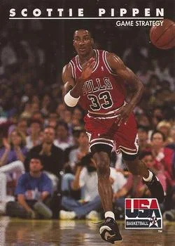 1992 SkyBox USA Scottie Pippen #66 card image