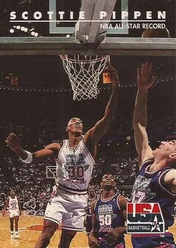 1992 SkyBox USA Scottie Pippen #70 card image