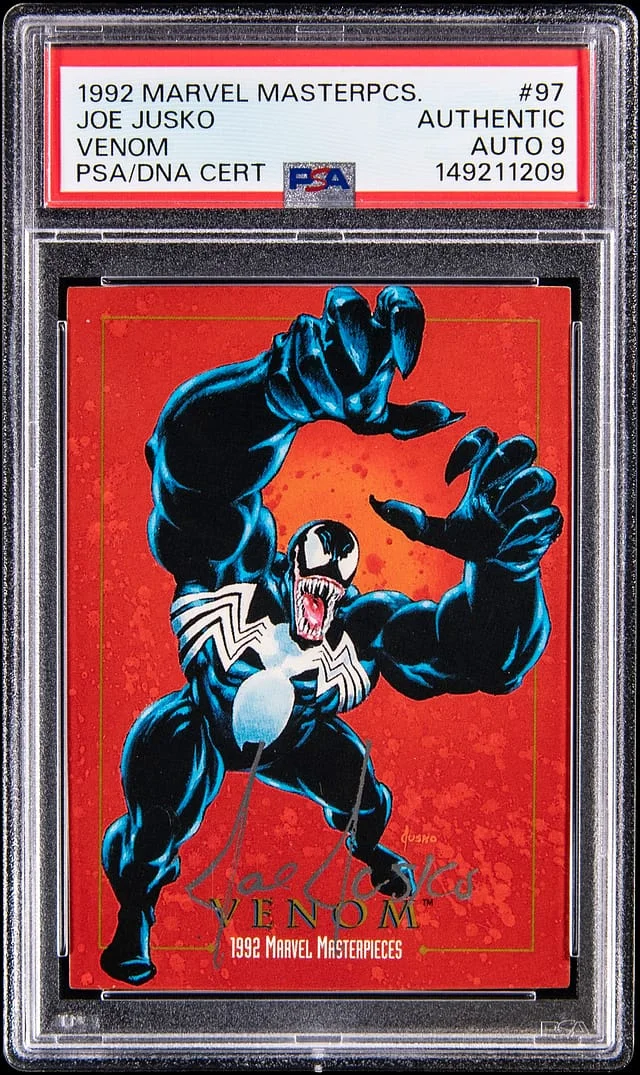 1992 SkyBox Venom Joe Jusko Marvel Masterpieces #97 card image