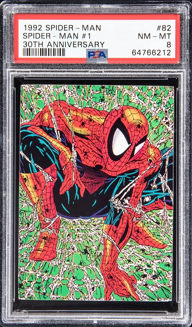 1992 Spider-Man 30th Anniversary Spider-Man #1 #82 card image