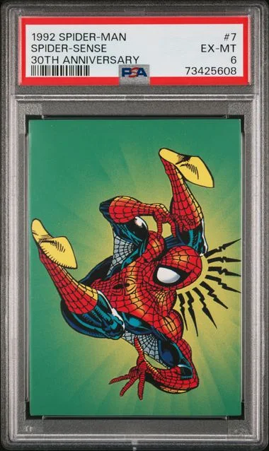 1992 Spider-Man 30th Anniversary Spider-Sense #7 card image