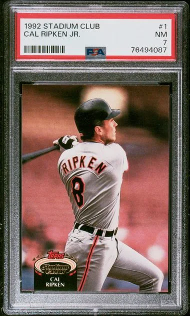 1992 Stadium Club Cal Ripken Jr. #1 card image
