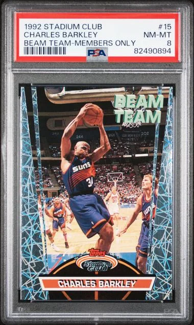 1992 Stadium Club Charles Barkley Beam Team Members Only #15 card image