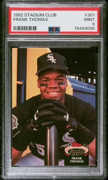 1992 Stadium Club Frank Thomas #301 card image