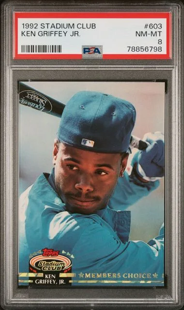 1992 Stadium Club Ken Griffey Jr. #603 card image