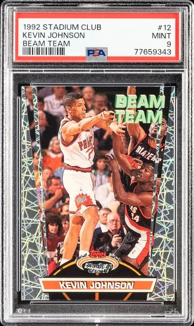 1992 Stadium Club Kevin Johnson Beam Team #12 card image