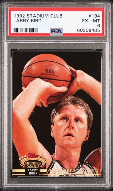 1992 Stadium Club Larry Bird #194 card image