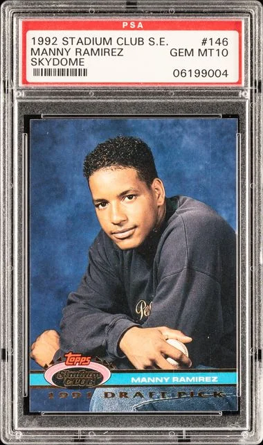 1992 Stadium Club Manny Ramirez S.E. Skydome #146 card image