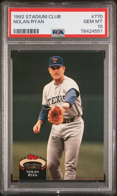 1992 Stadium Club Nolan Ryan #770 card image