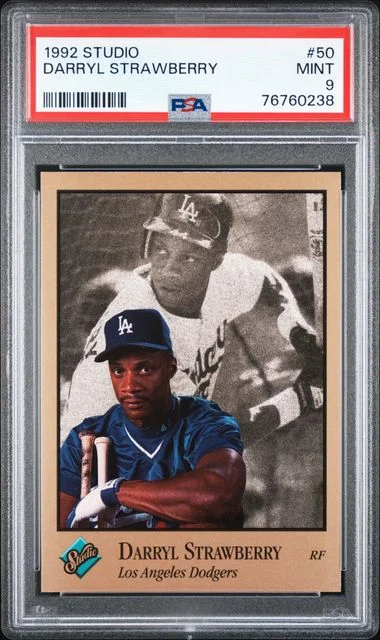 1992 Studio Darryl Strawberry #50 card image