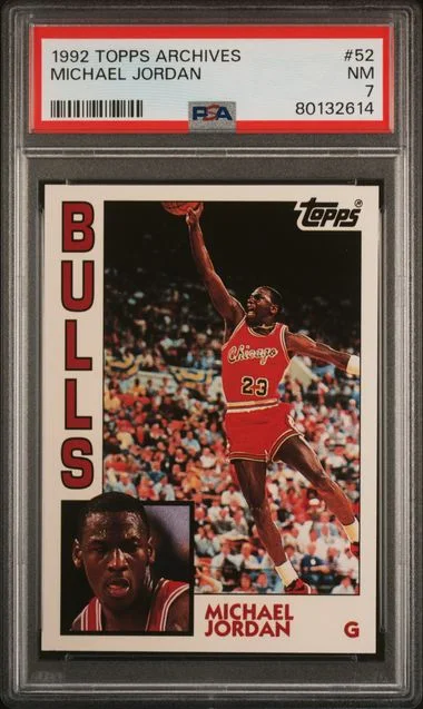 1992 Topps Archives Michael Jordan Gold #52 card image