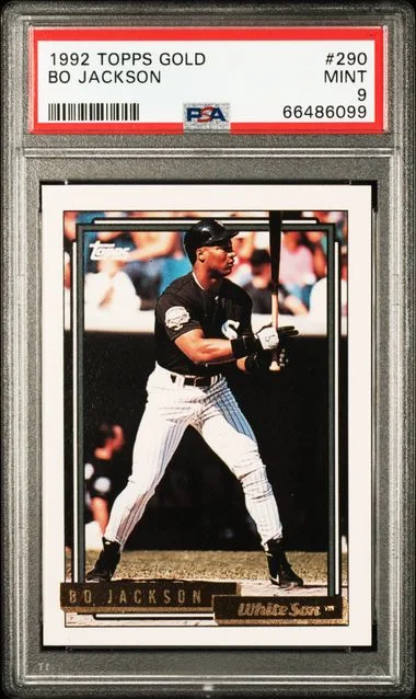 1992 Topps Bo Jackson Gold #290 card image