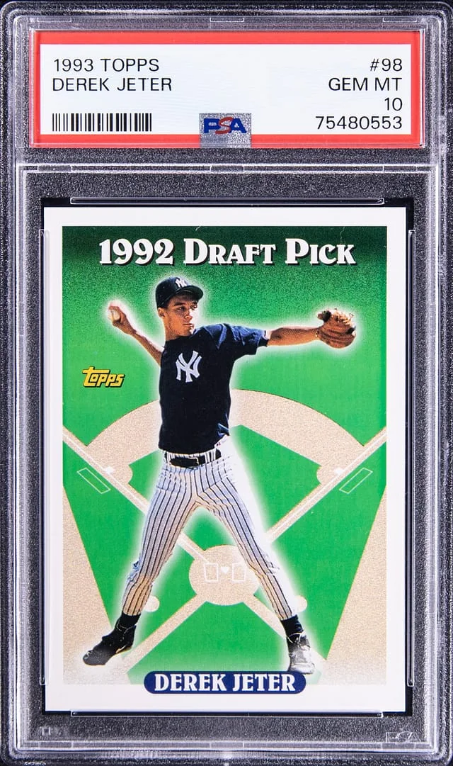 1992 Topps Derek Jeter #98 card image