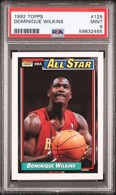 1992 Topps Dominique Wilkins #125 card image
