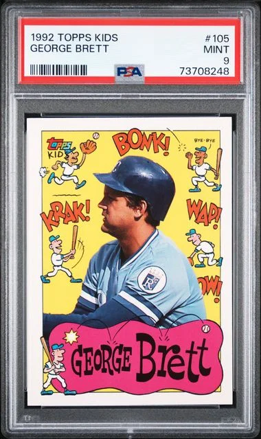 1992 Topps George Brett Kids #105 card image