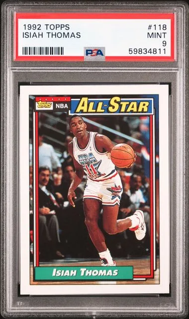 1992 Topps Isiah Thomas #118 card image