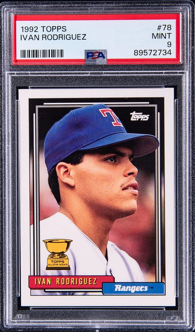 1992 Topps Ivan Rodriguez #78 card image