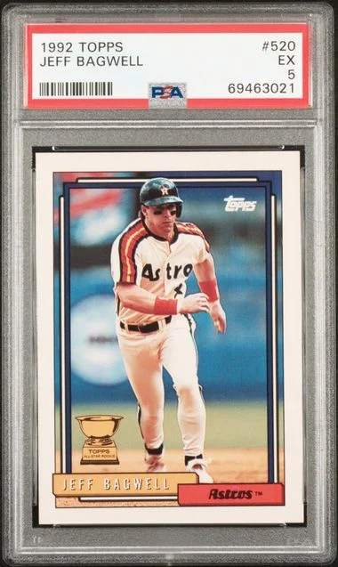 1992 Topps Jeff Bagwell #520 card image