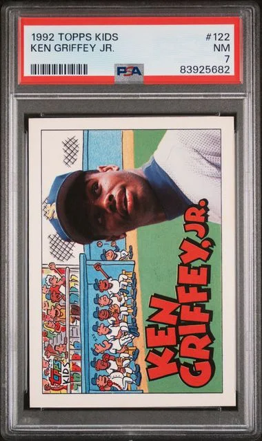 1992 Topps Ken Griffey Jr. Kids #122 card image