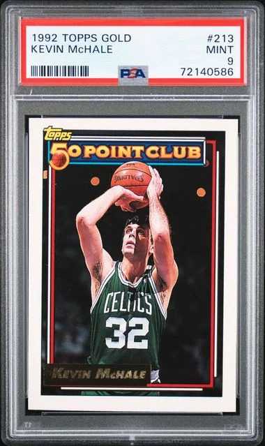 1992 Topps Kevin Mchale Gold #213 card image