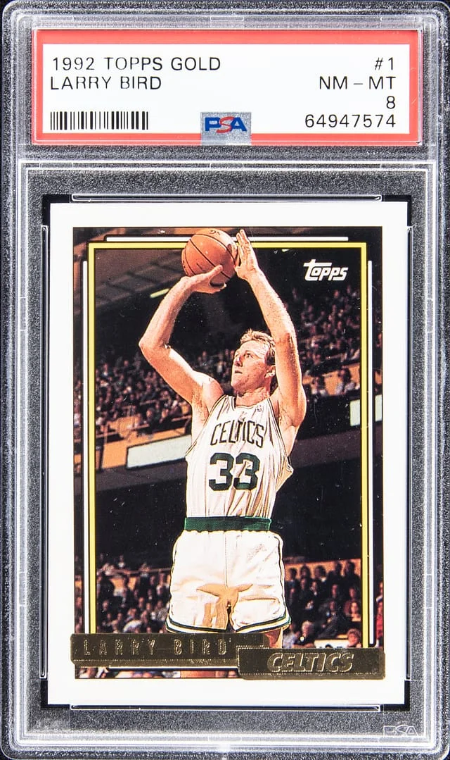 1992 Topps Larry Bird #1 card image