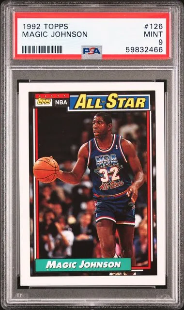 1992 Topps Magic Johnson #126 card image