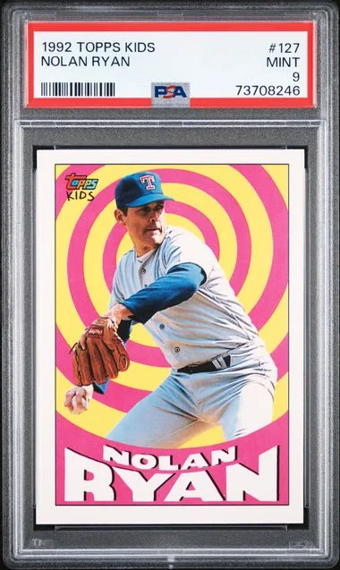 1992 Topps Nolan Ryan Kids #127 card image
