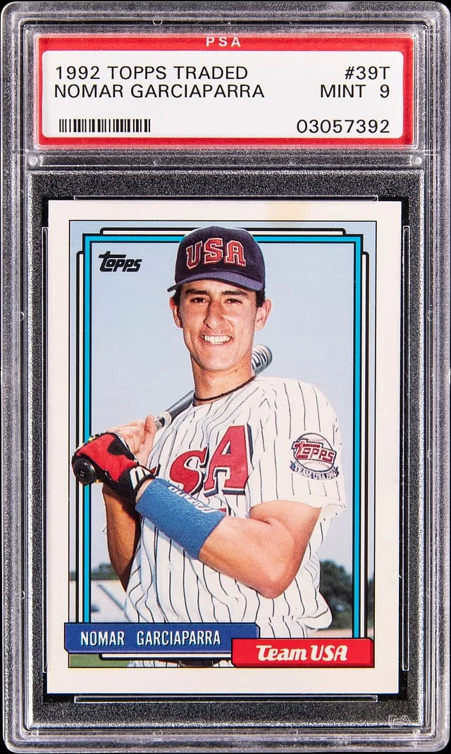 1992 Topps Nomar Garciaparra #39T card image