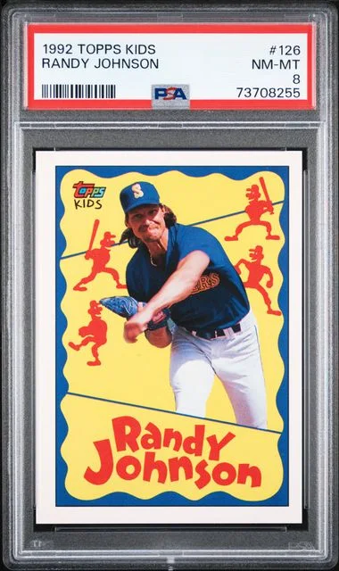 1992 Topps Randy Johnson Kids #126 card image