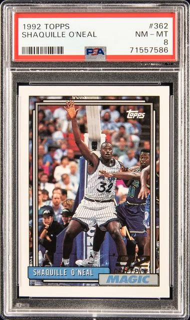 1992 Topps Shaquille O'Neal #362 card image