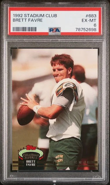 1992 Topps Stadium Club Brett Favre #683 card image