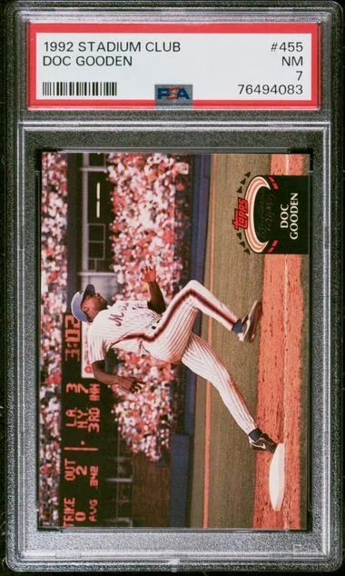 1992 Topps Stadium Club Doc Gooden #455 card image