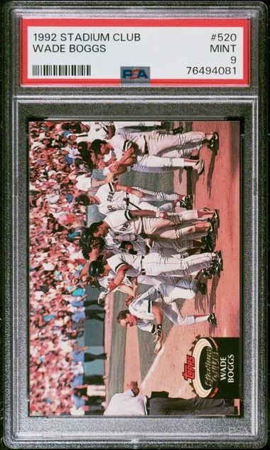 1992 Topps Stadium Club Wade Boggs #520 card image